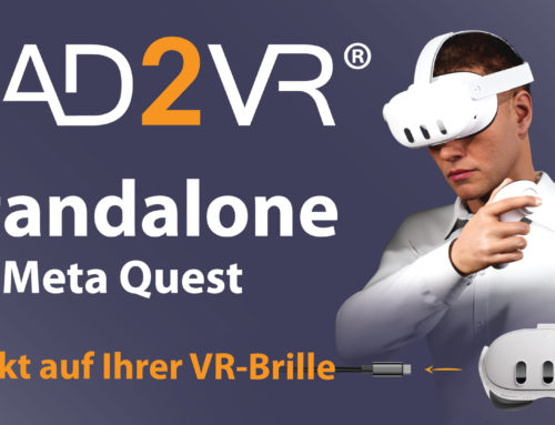 CAD2VR® News – Standalone für Meta Quest