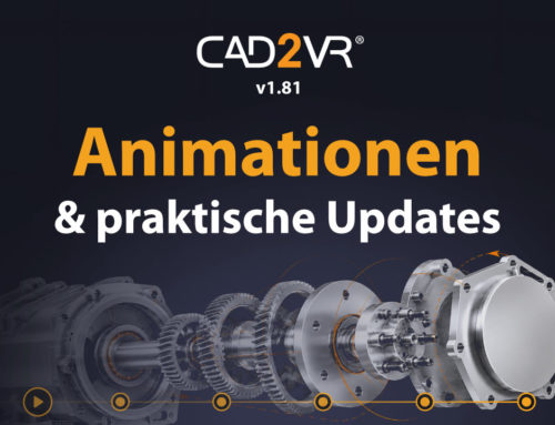 CAD2VR® Update 1.81 –&nbsp;Animationen