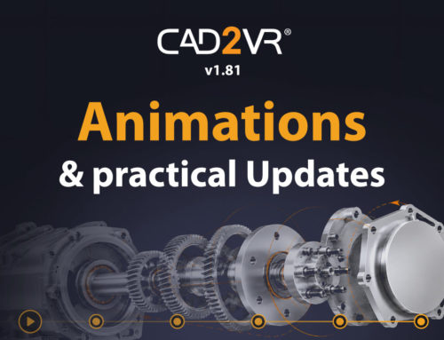 CAD2VR® Update 1.81 –&nbsp;Animations